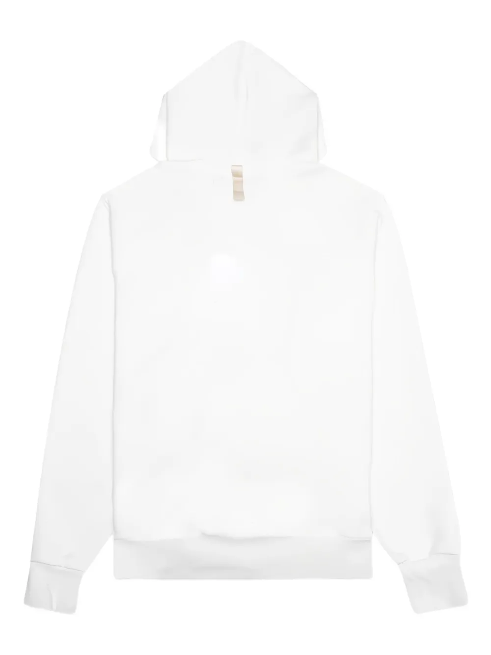 Advisory Board Crystals Hoodie met rits en logodetail Wit