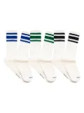 Neighborhood striped socks (pack of three) - White
