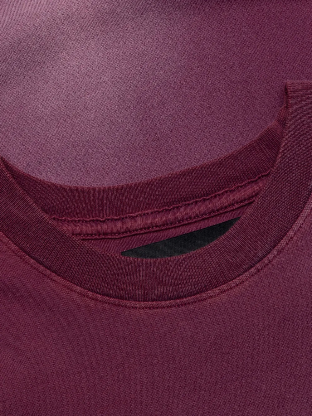 Nahmias T-shirt met vervaagd logo Paars