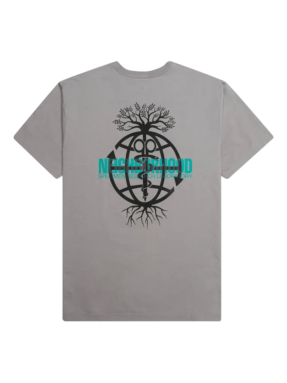 Neighborhood x Dr. Romanelli T-shirt met print Grijs