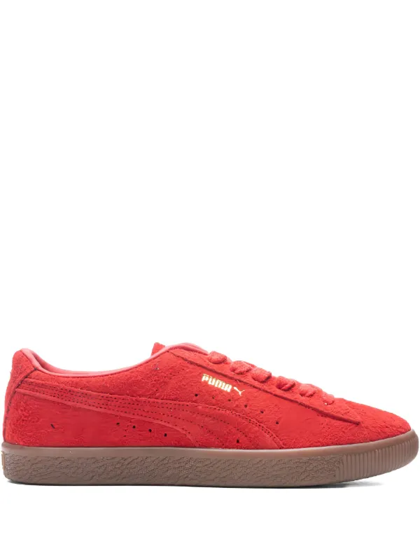 PUMA VTG Hairy Suede Sneakers | Red | FARFETCH HK