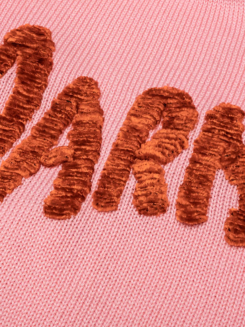 Marni Vest met geborduurd logo Roze