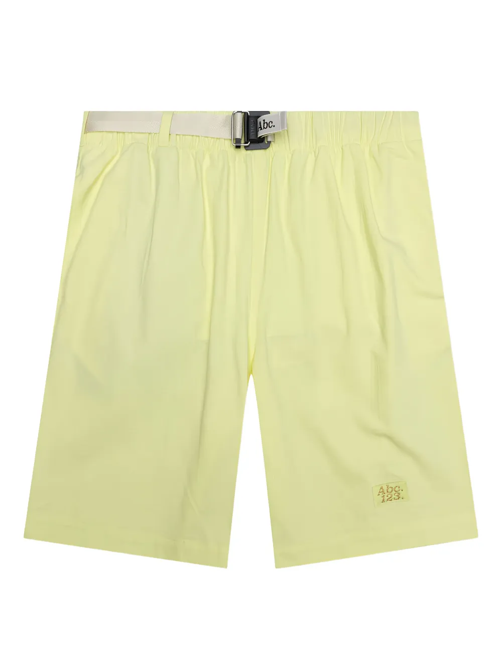 Advisory Board Crystals Shorts met gespsluiting Geel