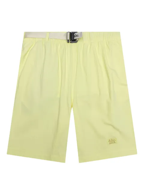 Advisory Board Crystals buckle-fastening shorts