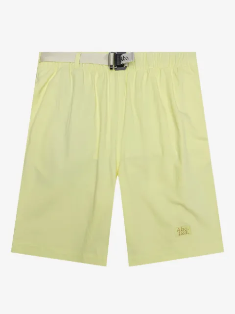 Advisory Board Crystals buckle-fastening shorts