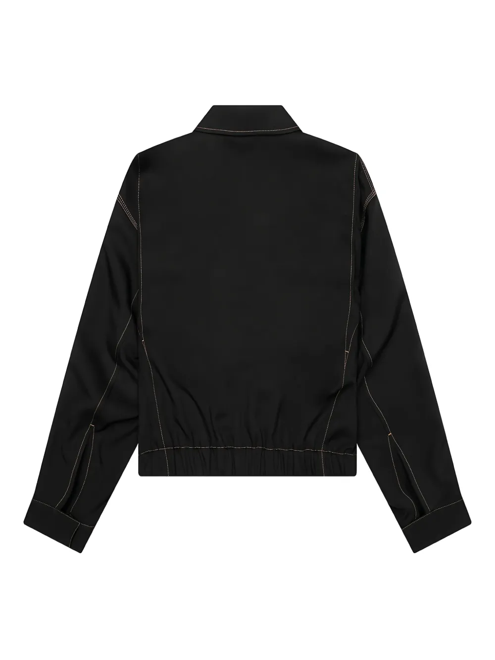 Jil Sander contrast-stitch blouson jacket | Bomber Jackets | Image 2