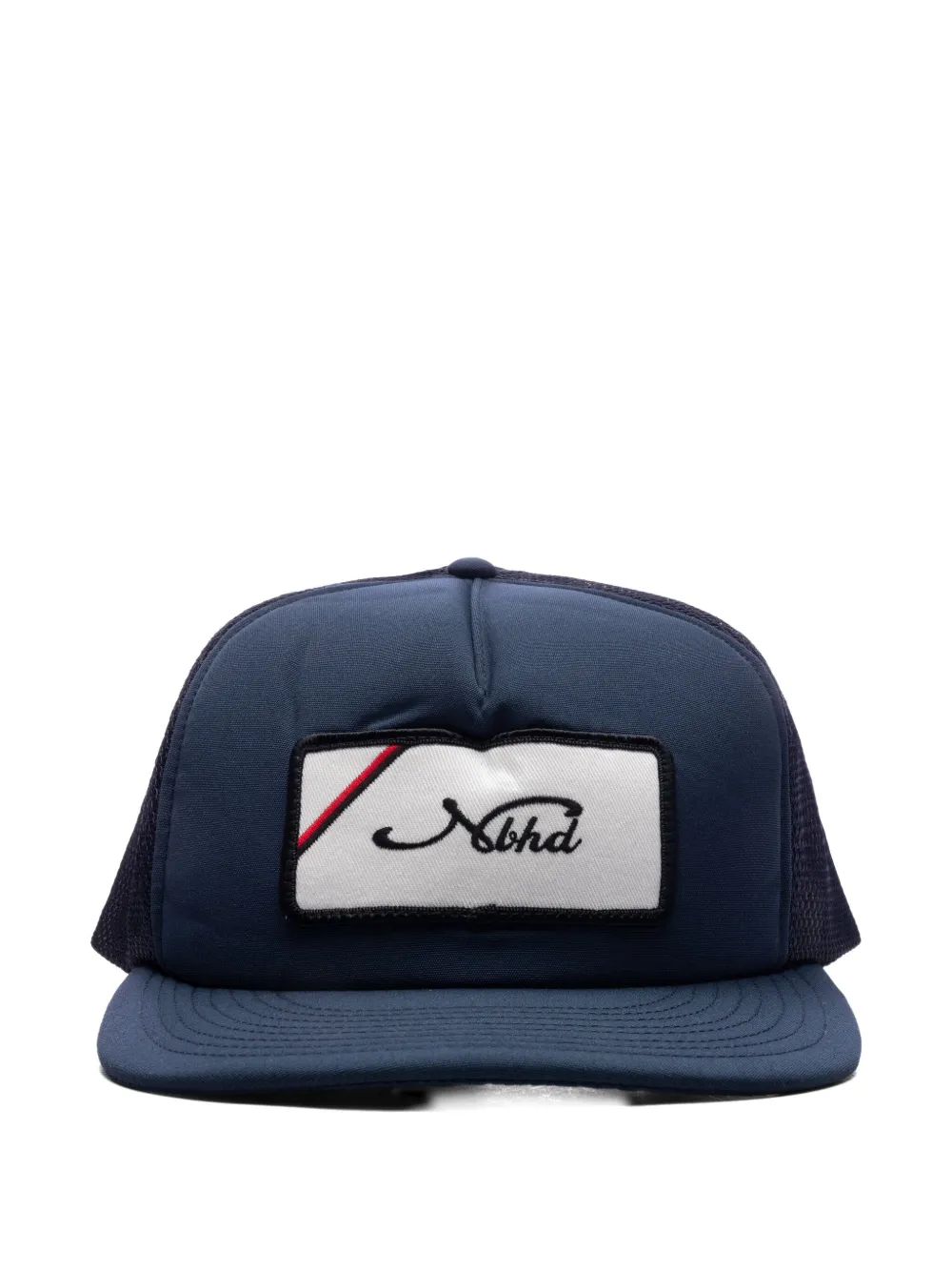 Neighborhood Mesh-panel Trucker Cap In Blue