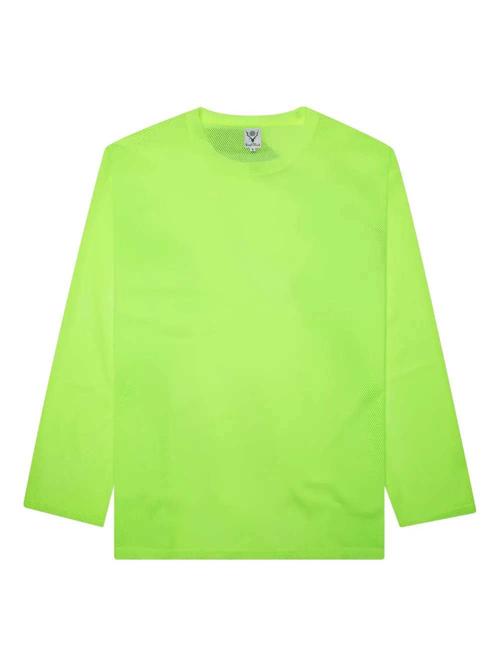 SOUTH2 WEST8 mesh knit T-shirt | Green | Image 1