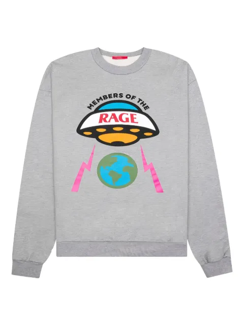MEMBERS OF THE RAGE crew-neck logo sweatshirt