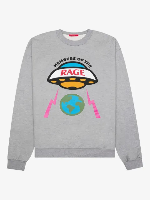 MEMBERS OF THE RAGE crew-neck logo sweatshirt