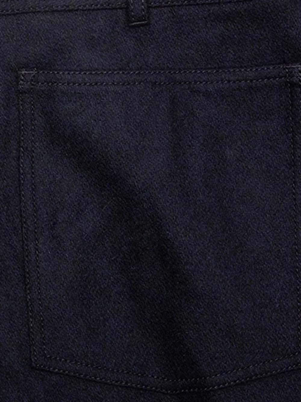 Comme Des Garçons Shirt Broek met visgraatpatroon Zwart