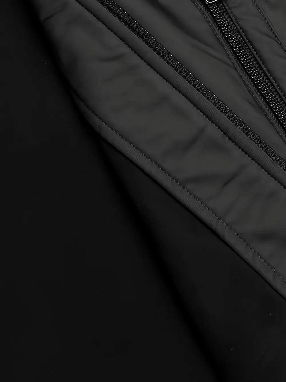 Needles embroidered zip-front jacket Zwart