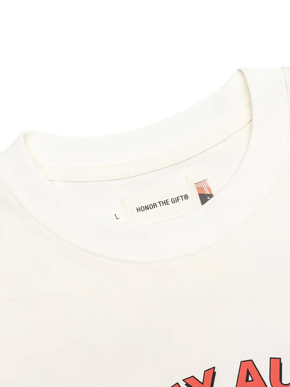 Honor The Gift Auto Association T-shirt Wit