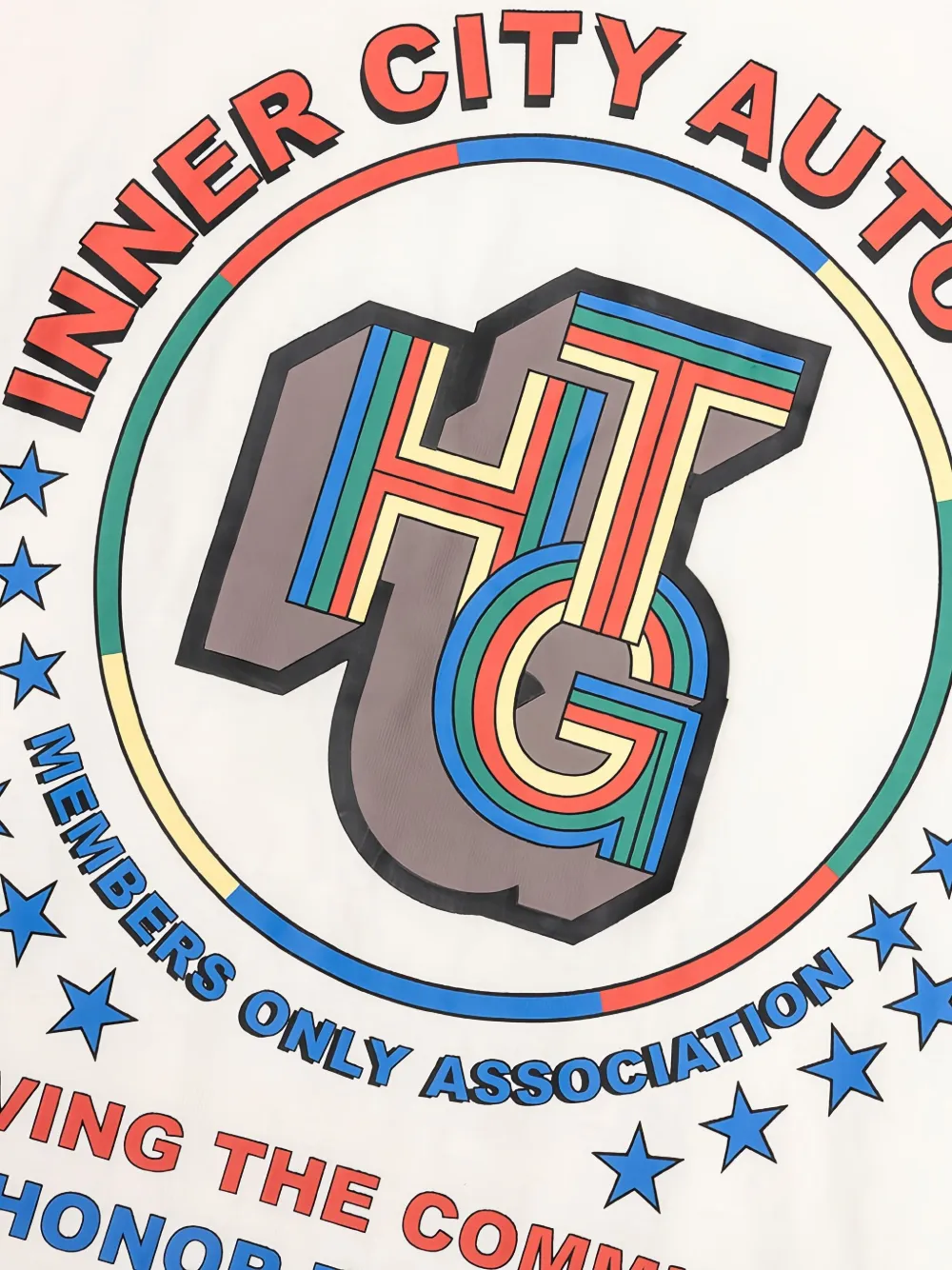 Honor The Gift Auto Association T-shirt Wit