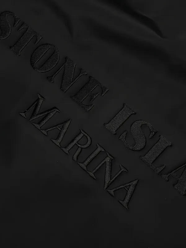 Stone Island embroidered-logo star-detail Jacket | ブラック 