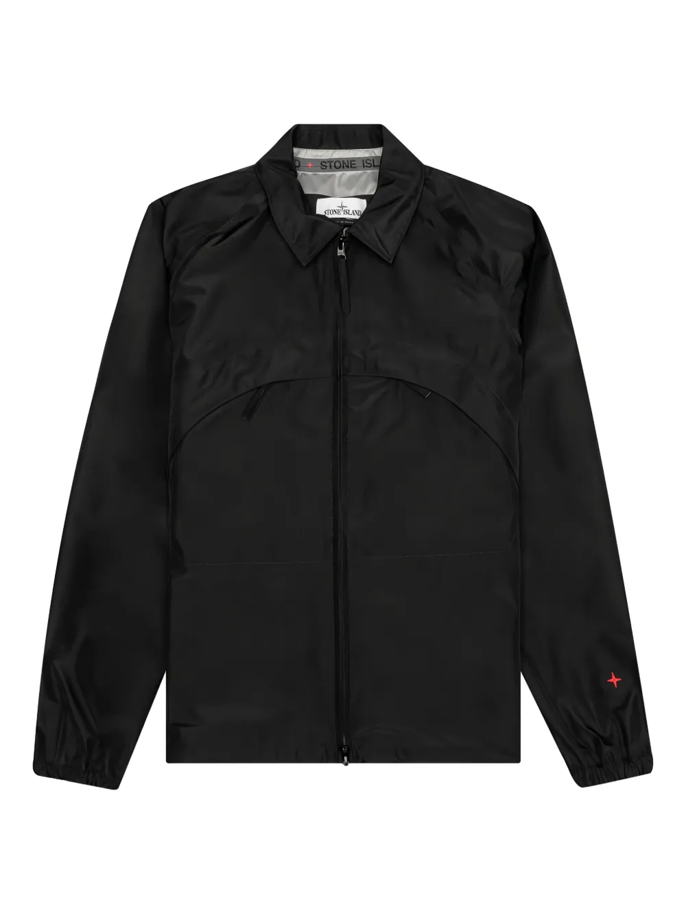 Stone Island スターディテール ジャケット - ブラック Stone Island スターディテール ジャケット - ブラック