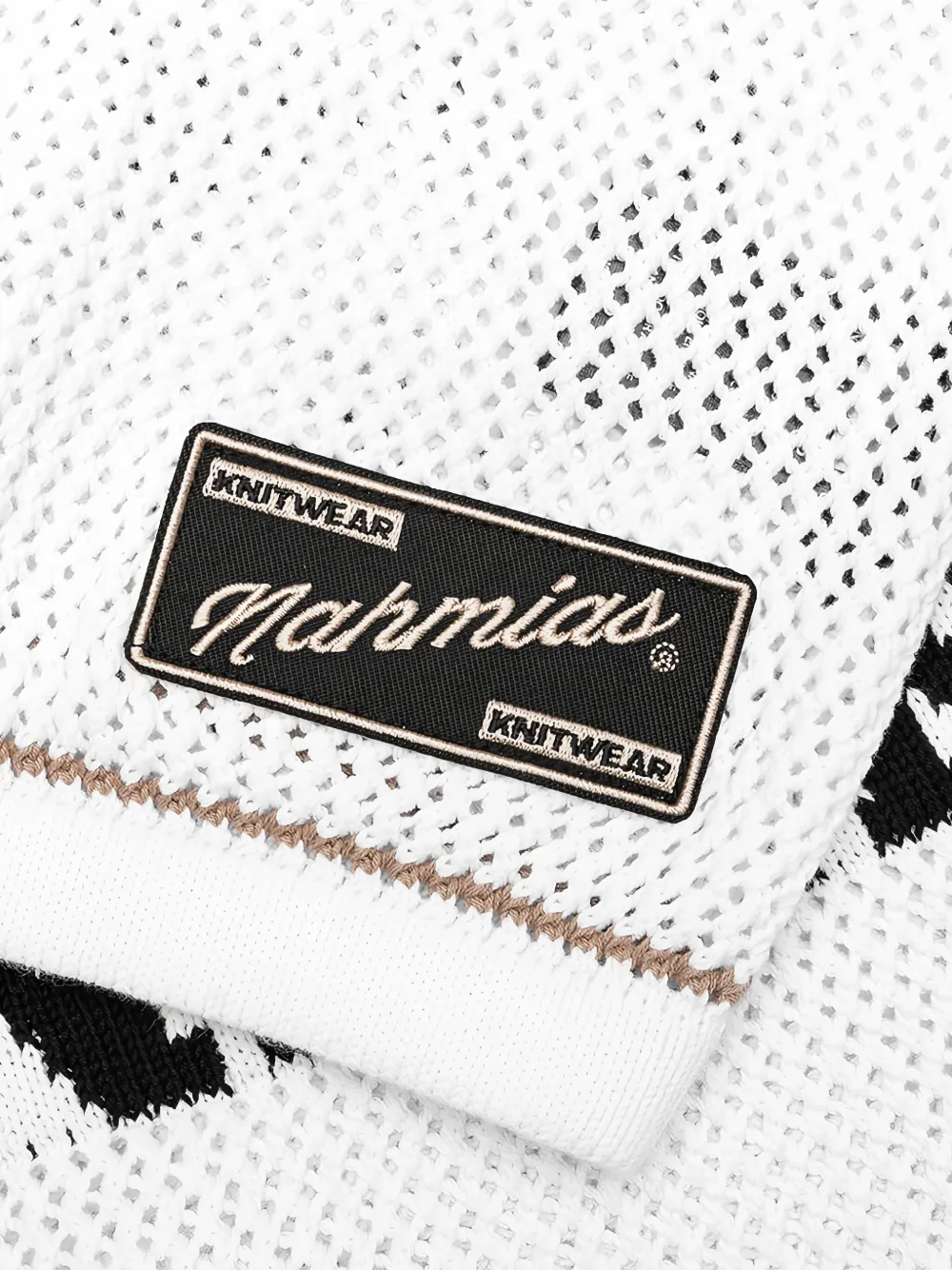 Nahmias Knit 24 voetbal jersey Wit