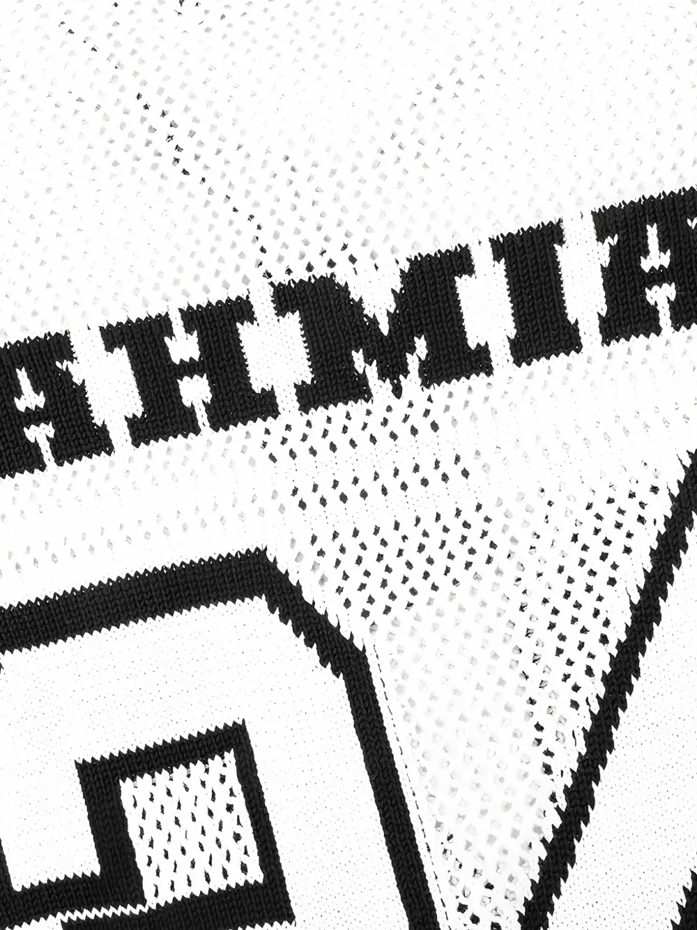 Nahmias Knit 24 voetbal jersey Wit