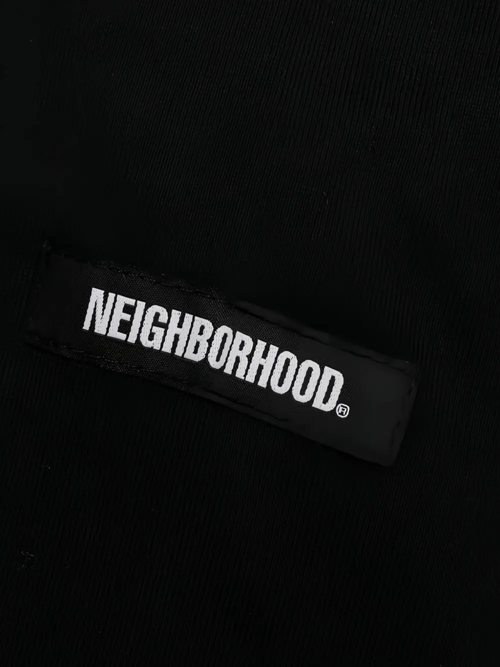 Neighborhood Pendleton sweater met lange mouwen Zwart