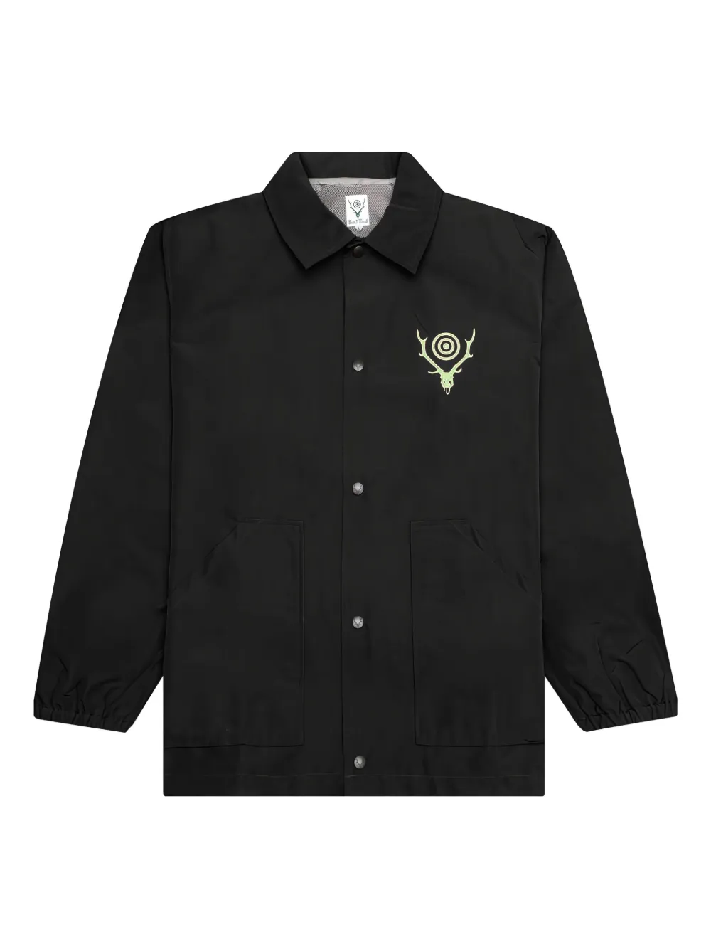 SOUTH2 WEST8 Shirtjack met logoprint Paars