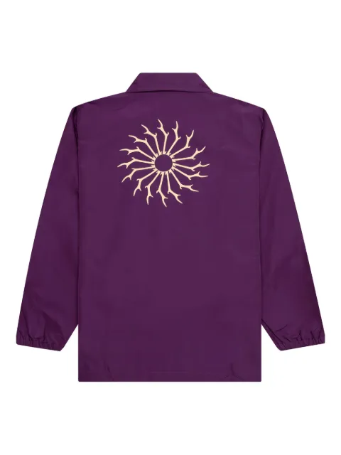 SOUTH2 WEST8 logo-print overshirt