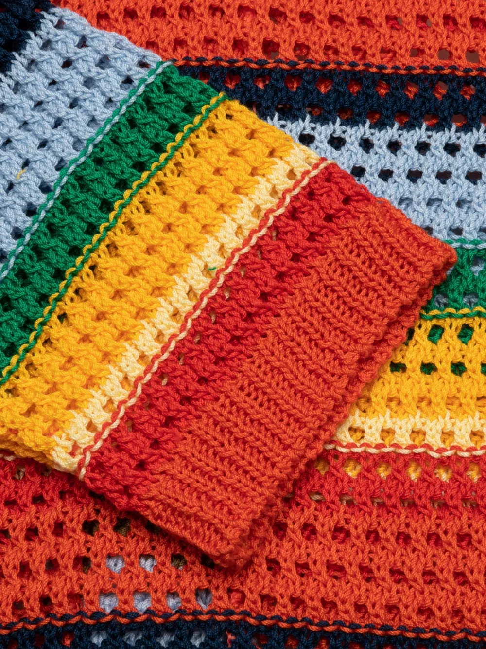 Marni x No Vacancy Inn Cardigan Multicolor Rood