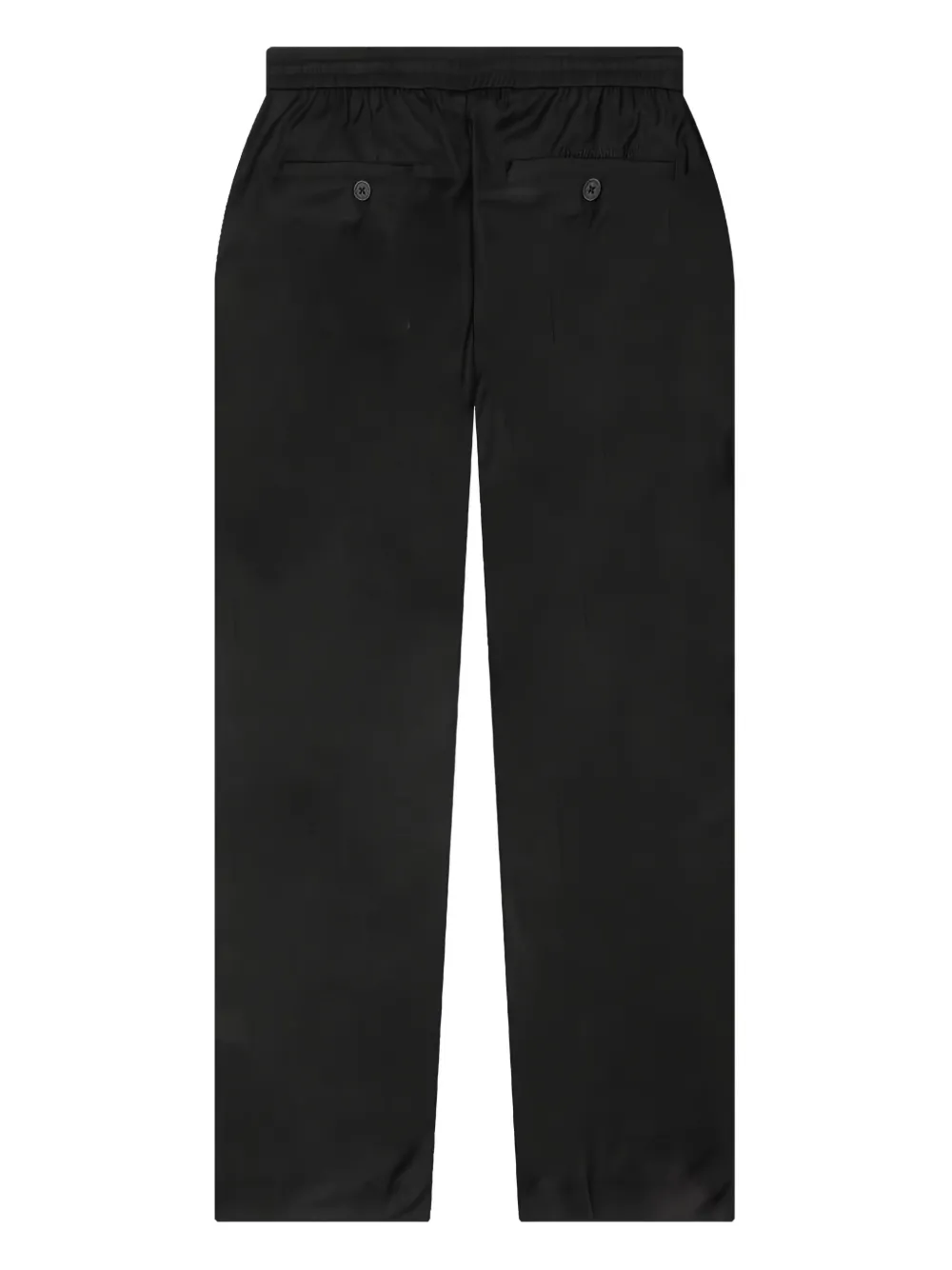 Awake NY Plooibroek met elastische taille - Zwart