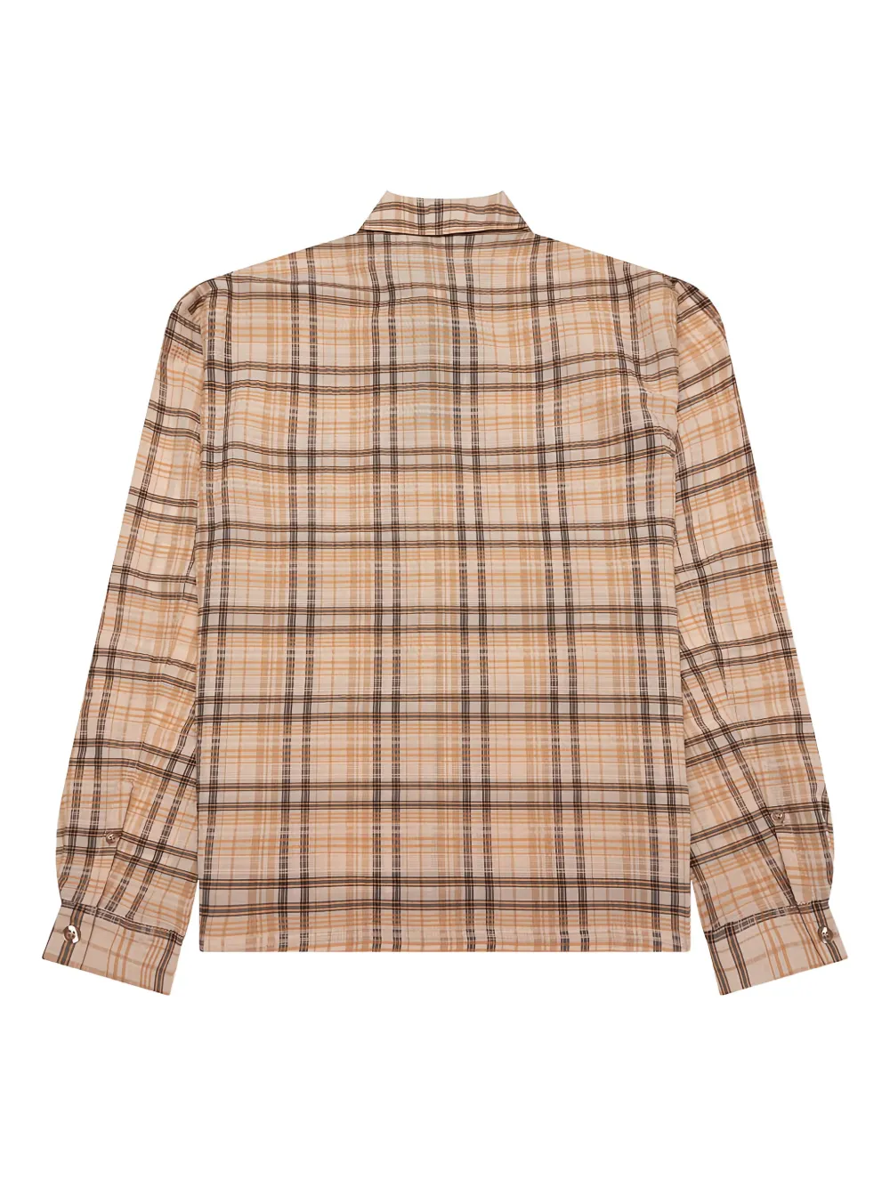 Represent Geruit overhemd Beige