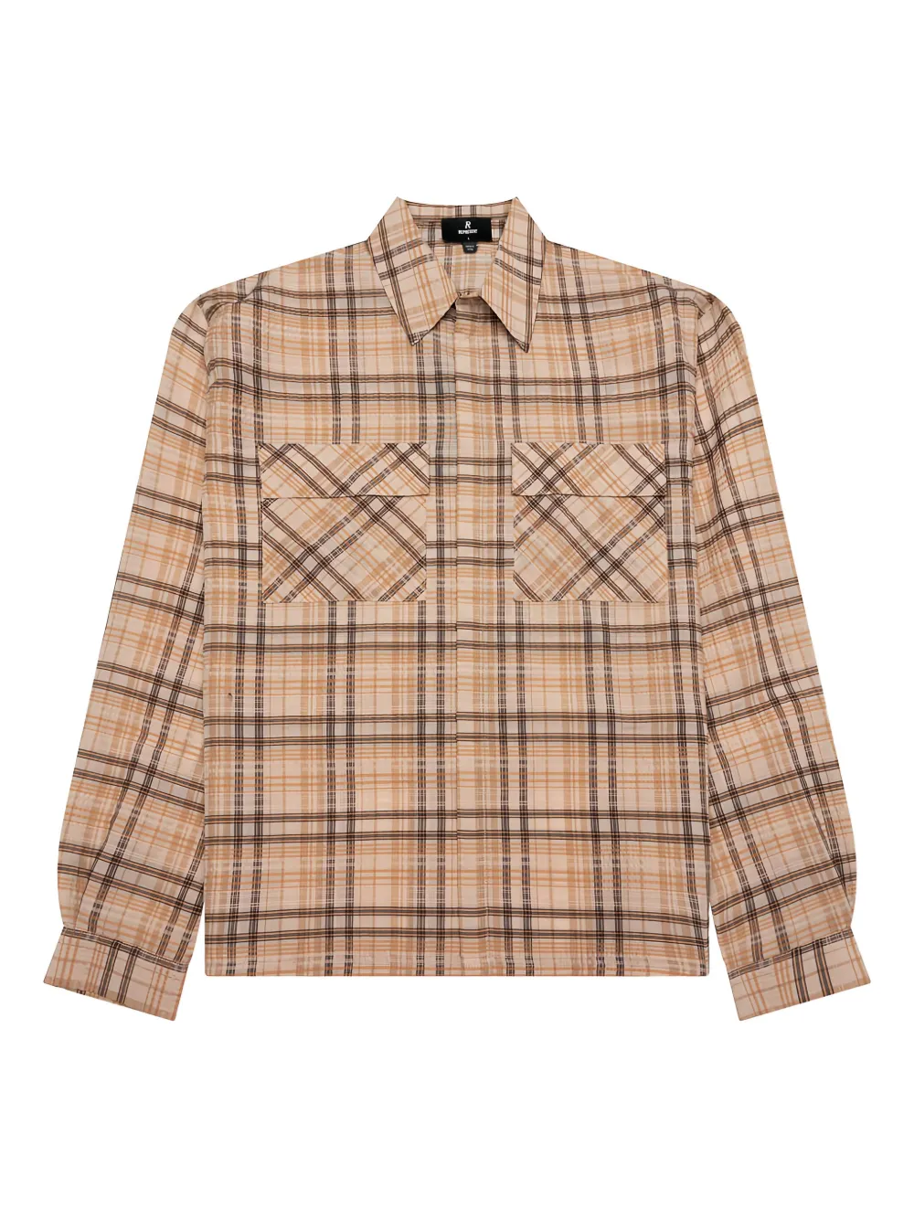 Represent checked shirt - ニュートラル Represent checked shirt - ニュートラル
