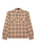 Represent checked shirt - Neutrals