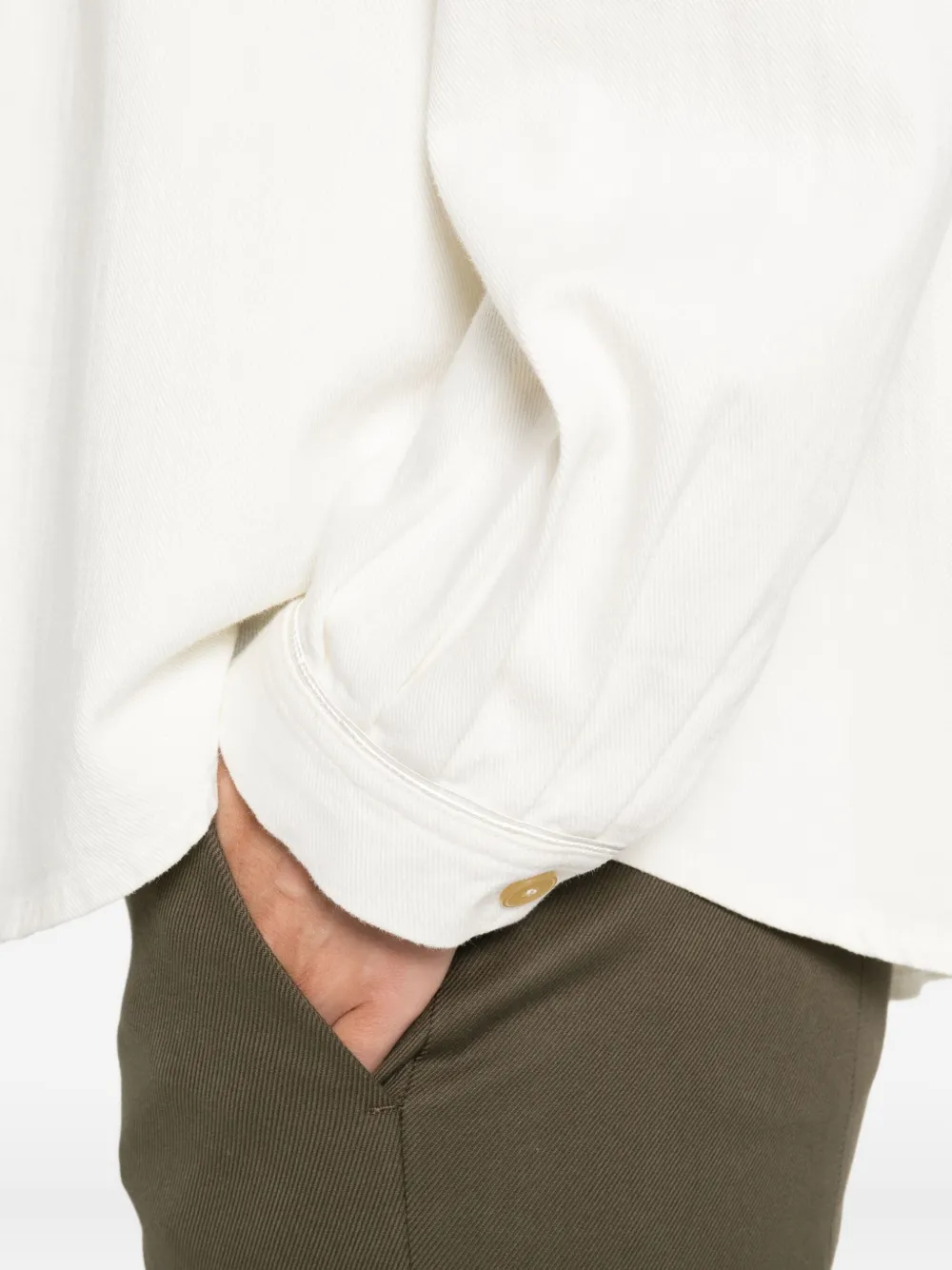 Forte Top met hoge hals Beige