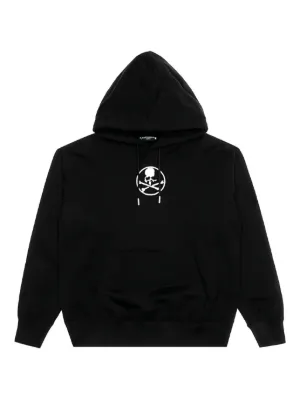 Mastermind Japan skull-appliqué Hoodie | Black | FARFETCH