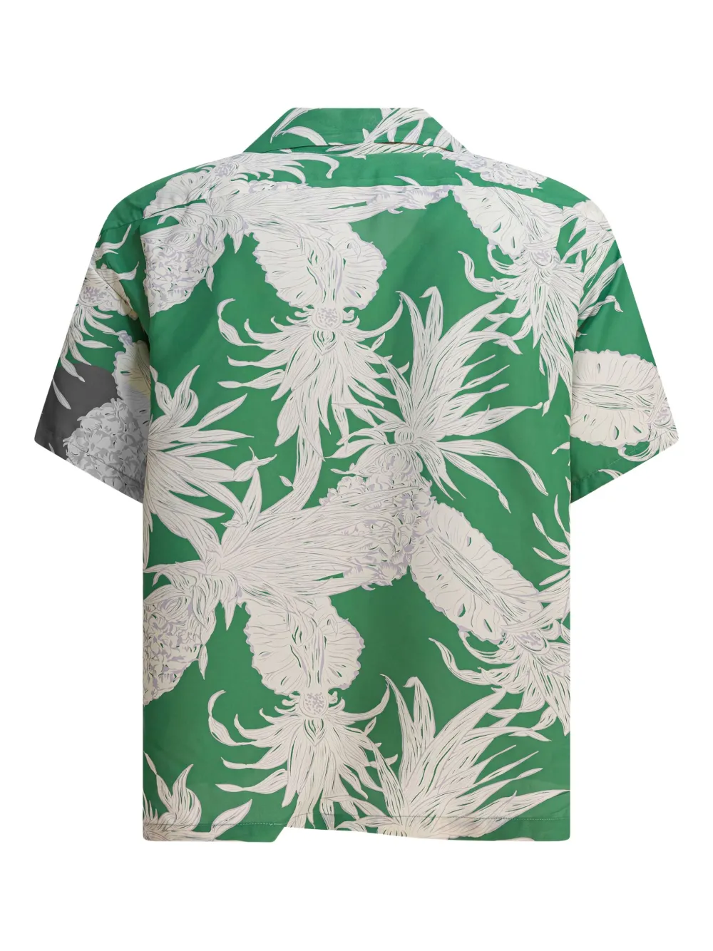 Sun Surf pineapple-print shirt - Groen