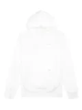 Advisory Board Crystals logo-embroidered pullover hoodie - White