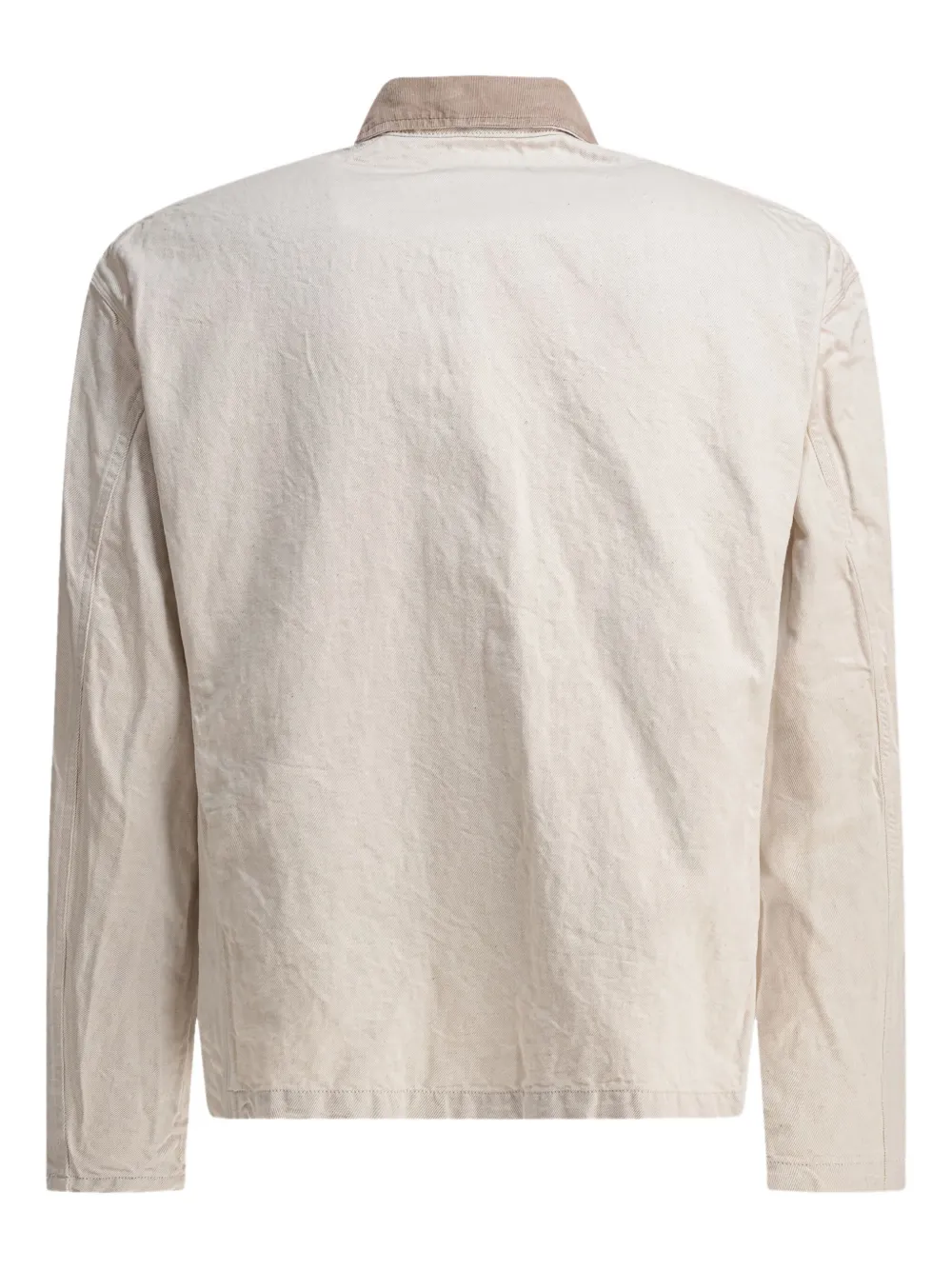 Nonnative Relaxed Fit Cotton-linen Blend Jacket In Neutral