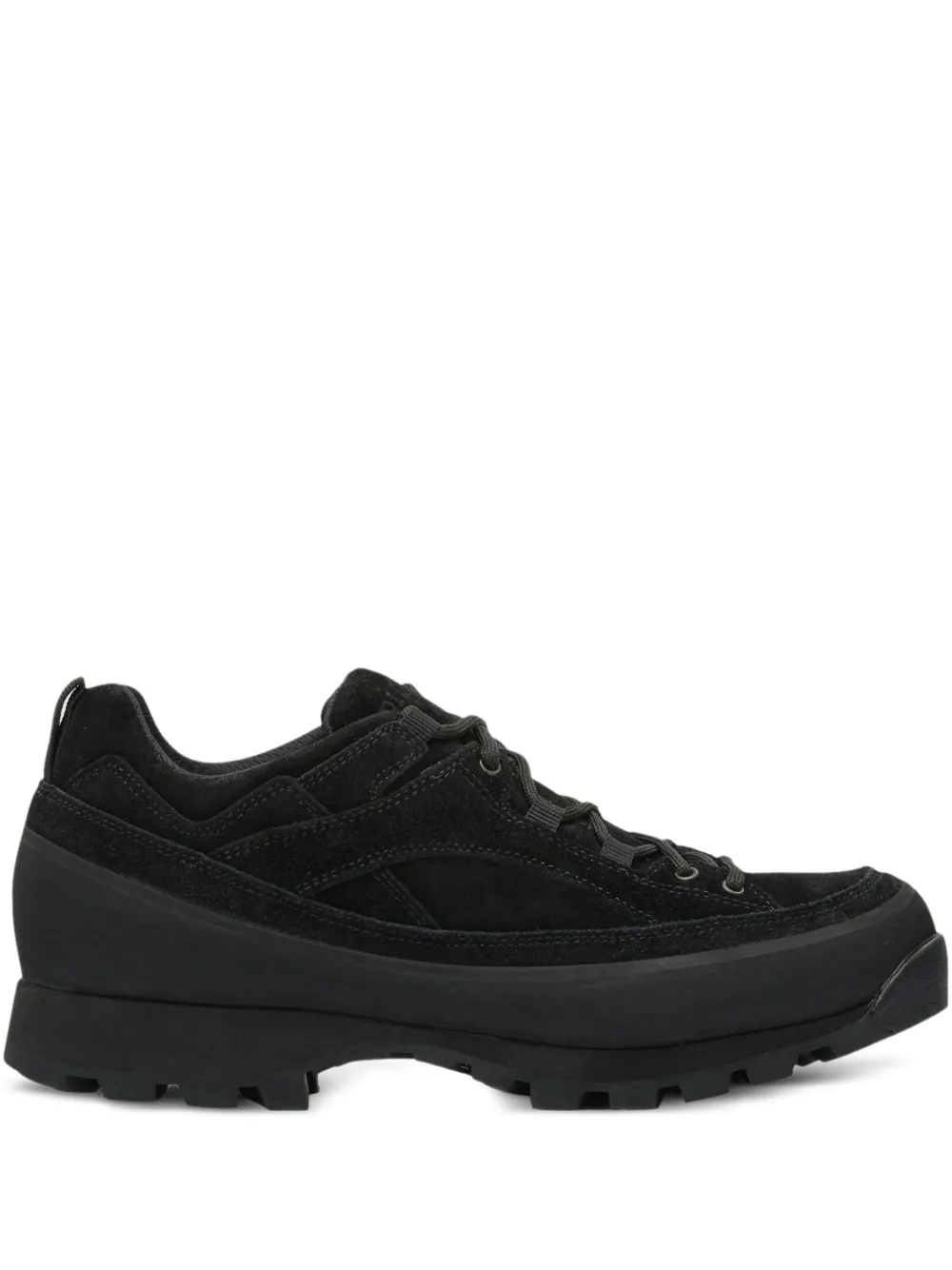 nonnative suede lace-up sneakers | Black | Image 1