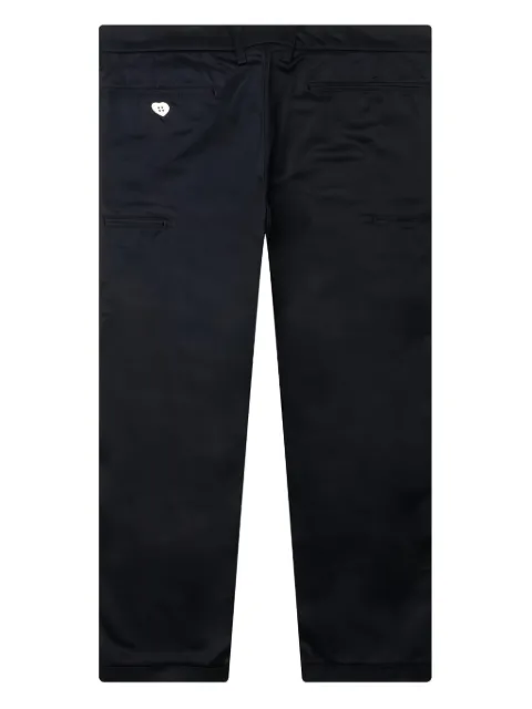Human Made heart-embroidered chinos