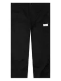 Human Made logo-patch cargo trousers - Black