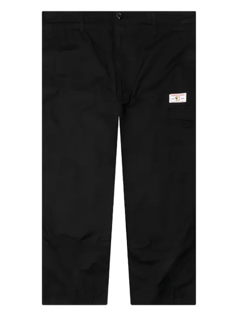 Human Made logo-patch cargo trousers