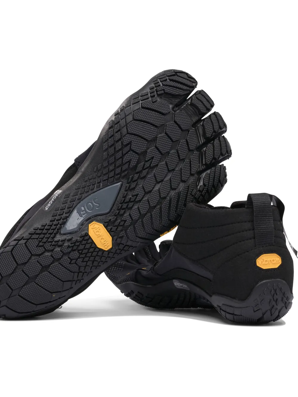 Vibram V-Trek lace-up toe sneakers Black