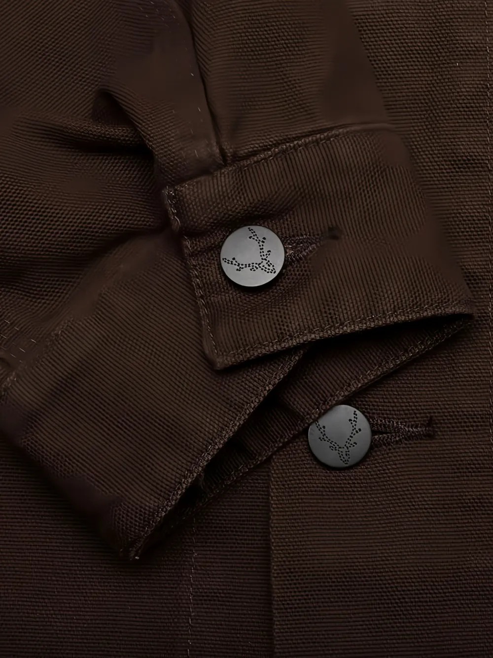 SOUTH2 WEST8 button-flap pocket shirt jacket Bruin