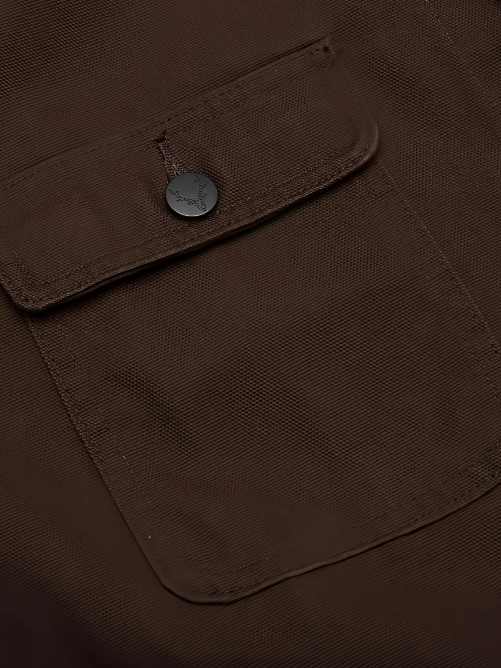 SOUTH2 WEST8 button-flap pocket shirt jacket Bruin