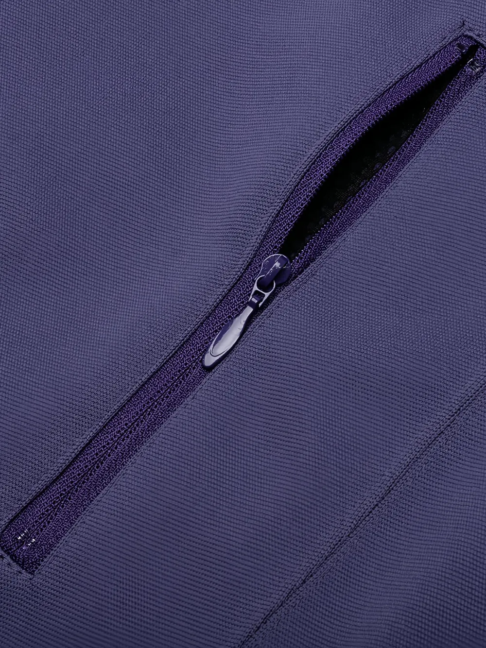 SOUTH2 WEST8 embroidered-logo track jacket Paars
