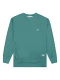 Advisory Board Crystals logo-embroidered crew-neck sweatshirt - Blue