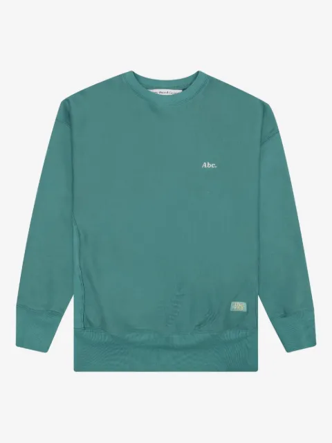 Advisory Board Crystals logo-embroidered crew-neck sweatshirt