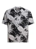 Sun Surf floral-print shirt - Black