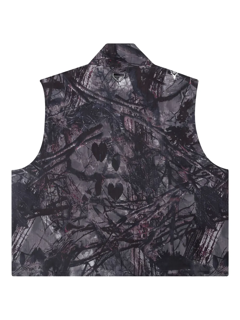 SOUTH2 WEST8 camouflage zip-front vest | Waistcoats & Gilets | Image 2