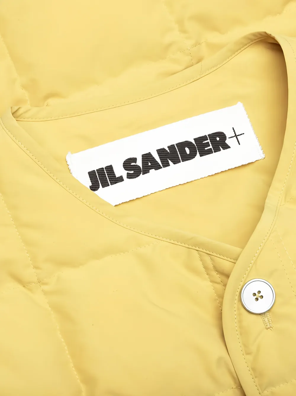 Jil Sander Gewatteerd jack Geel