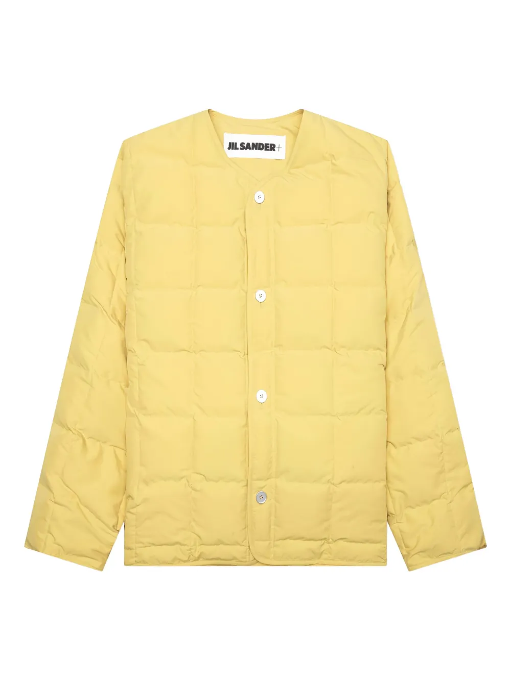 Jil Sander Gewatteerd jack Geel