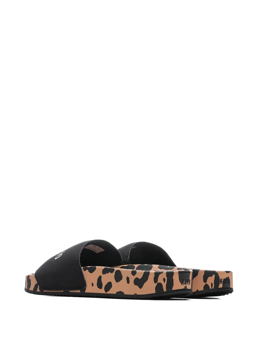 WACKO MARIA Sandalen met luipaardprint - Beige